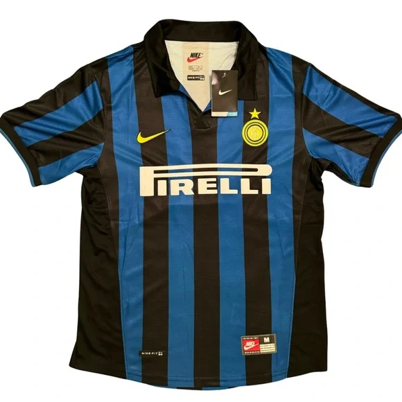 Nike Shirts Inter Milan 9899 Ronaldo Home Retro Jersey